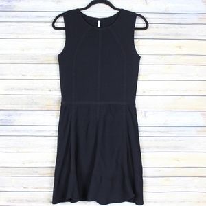 Faith Connexion Flared Stretch Knit Seamed Dress